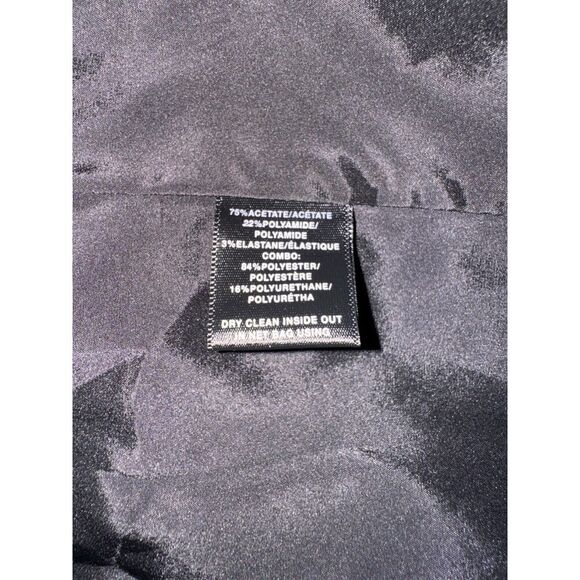 LAFAYETTE 148 New York Blazer Black Woven Design Double Zip Evening Jack… - Picture 5 of 5